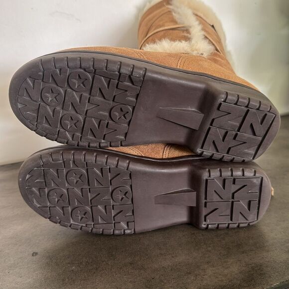 Canterbury Sheepskin NZ Tan Shearling Boots Women’s Size 6 Made in New Zealand - Picture 9 of 13